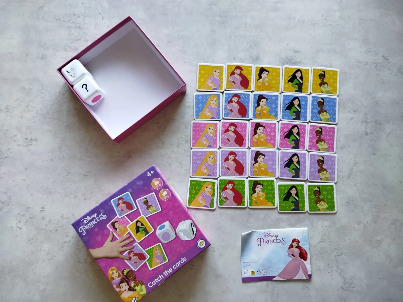 Disney Princess catch the cards